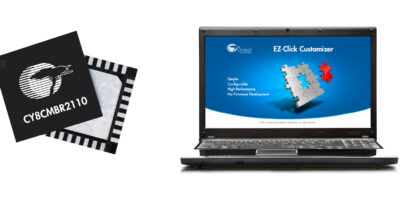Ultra low power capacitive touch sensing for front panel applications