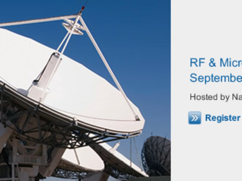 NI & AWR presentation; Advances in the Design and Test of RF & Microwave Systems