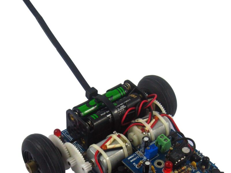C-programmable autonomous multi-sensor robot kit for education