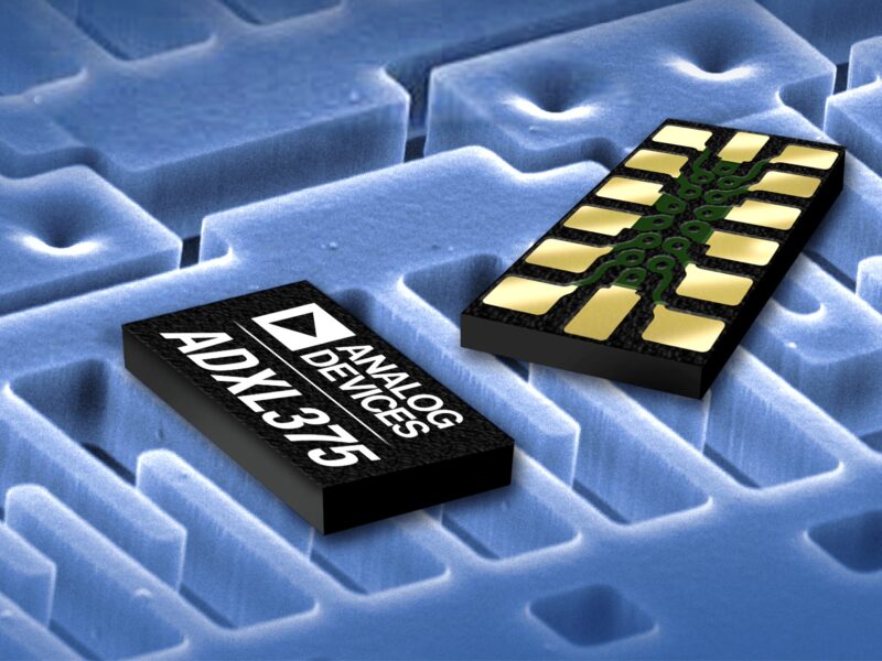 3-axis high-g MEMS accelerometer for accurate impact, shock, and concussive detection
