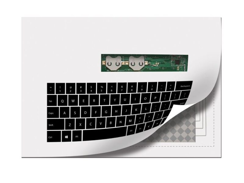 Printed-on-paper keyboard to show at CES