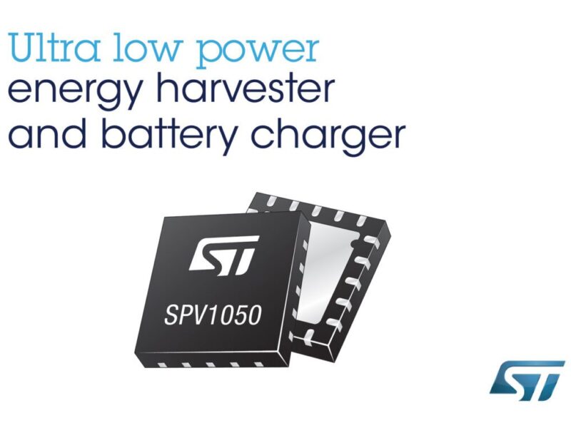 Advanced energy-harvesting IC broadens benefits of battery-free technology