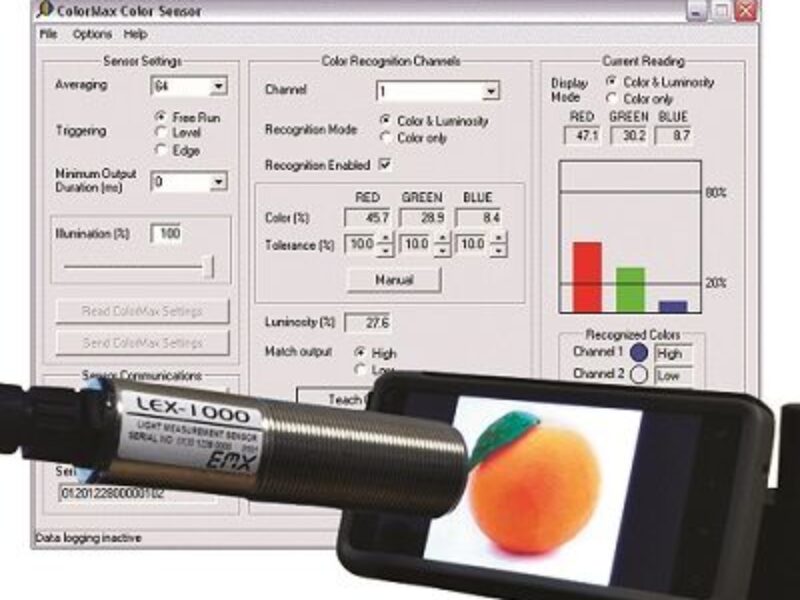 Colour light measurement sensor targets process automation