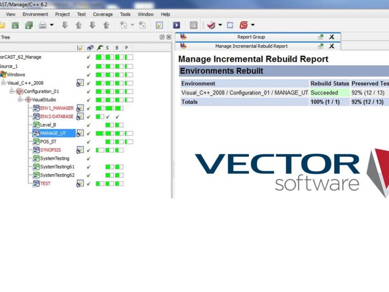 VectorCAST embedded software testing suite now in smaller, faster mode