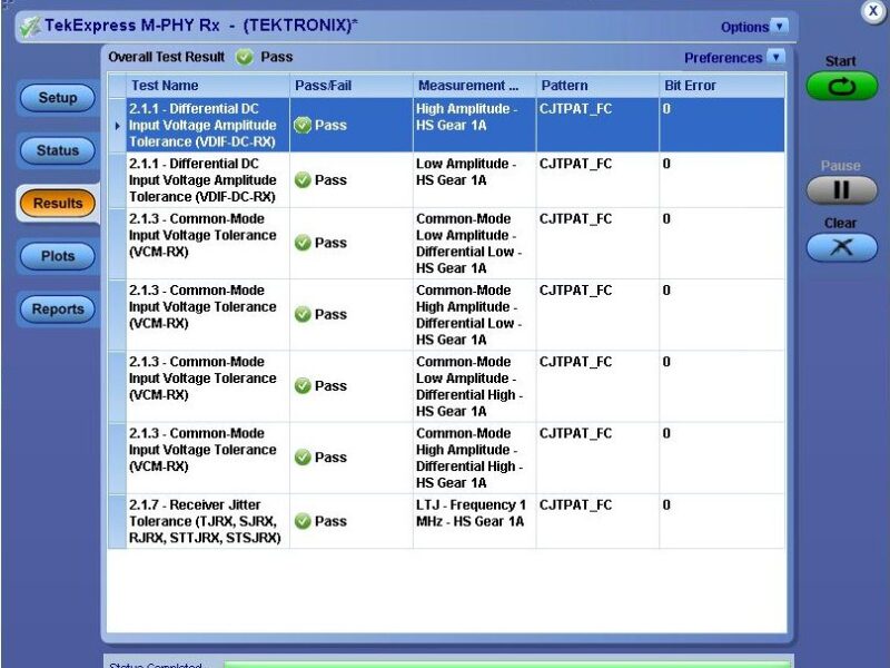MIPI M-PHY receiver test solution offers extensive capabilities