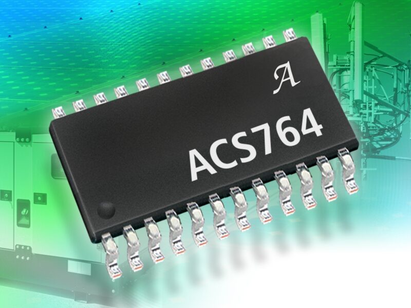 Digital-output current sensor monitors power with precision