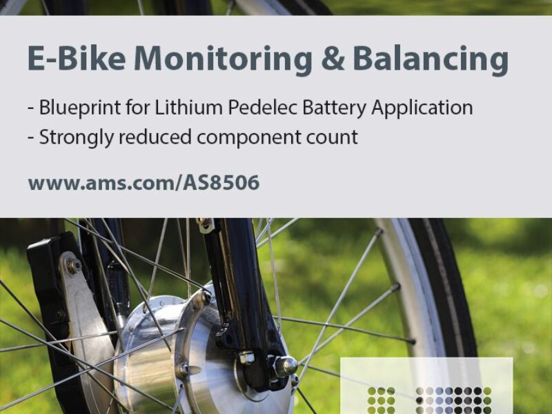 Reference design cuts costs of lithium e-bike batteries