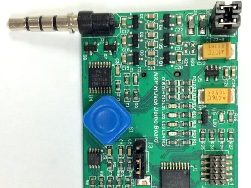 Smartphone add-on turns audio jack into multi-purpose data port