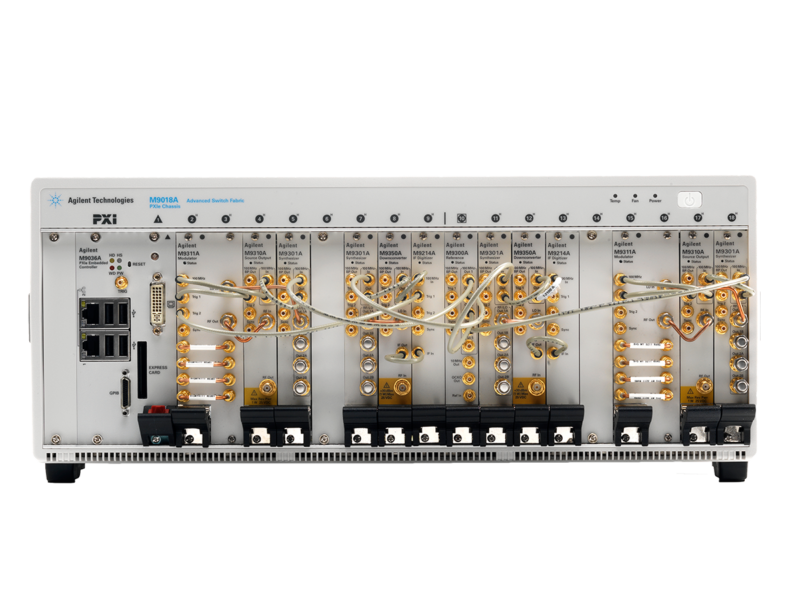 Multi-channel PXI-based test for LTE/LTE-Advanced waveform creation/analysis