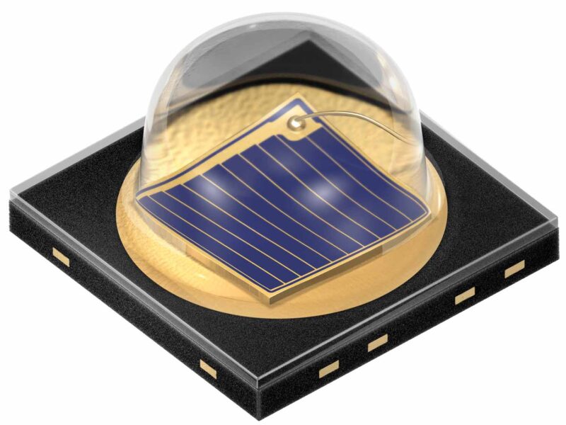 IRED illuminates objects more than 100-m away