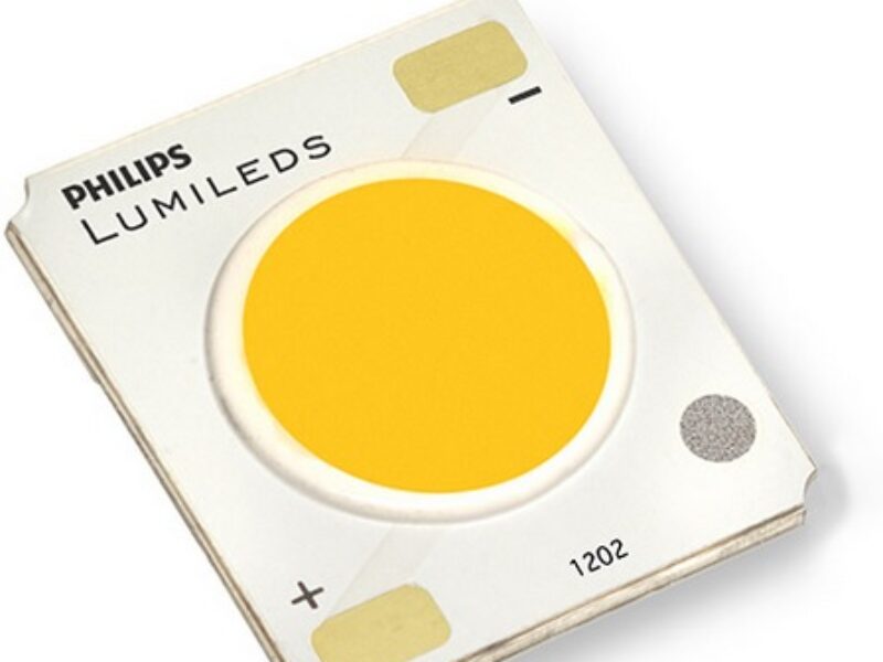 CoB array delivers more punch for LED spotlights