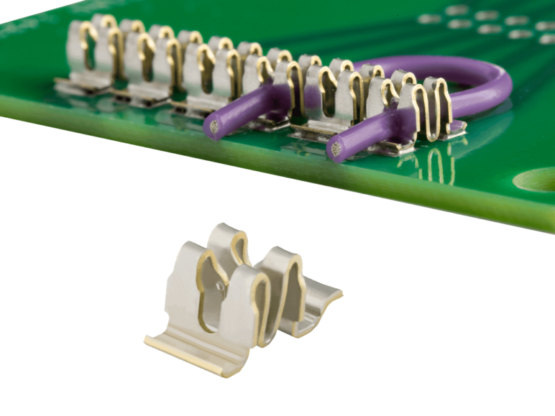 IDC terminal is only 3.7mm high