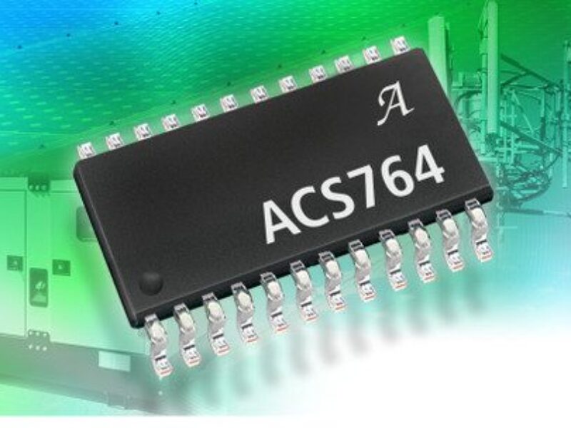 Hall effect current sensor has digital output