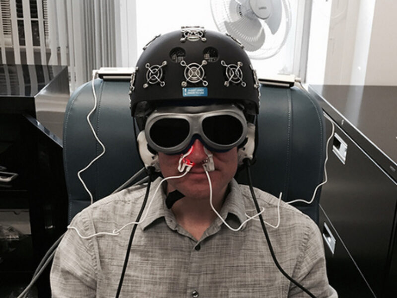 How can IR LED therapy treat brain disorders?