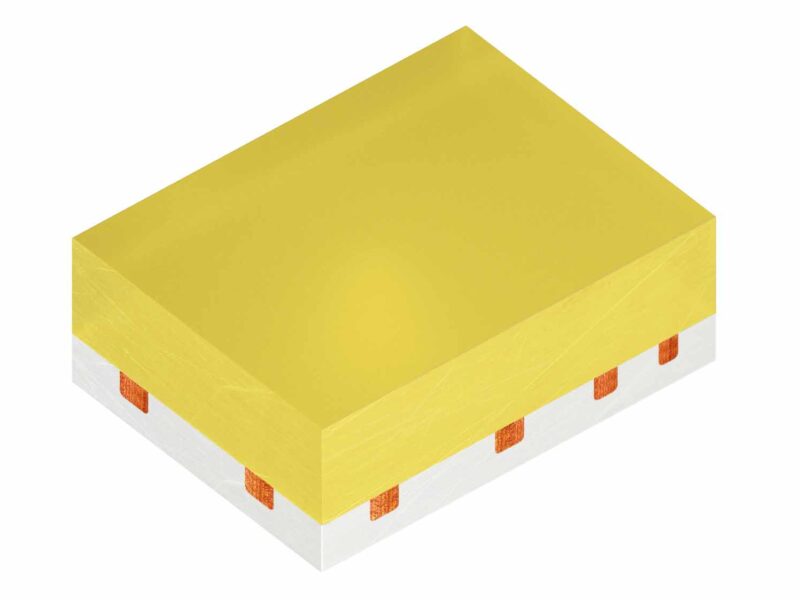 Chip-sized LED achieves homogeneous illumination