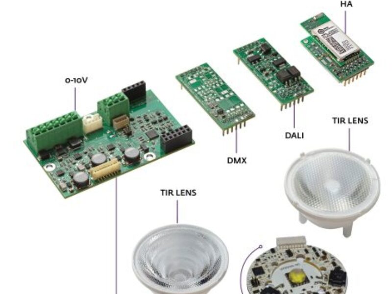 Color-tunable LED integrates ZigBee connectivity for smart lighting