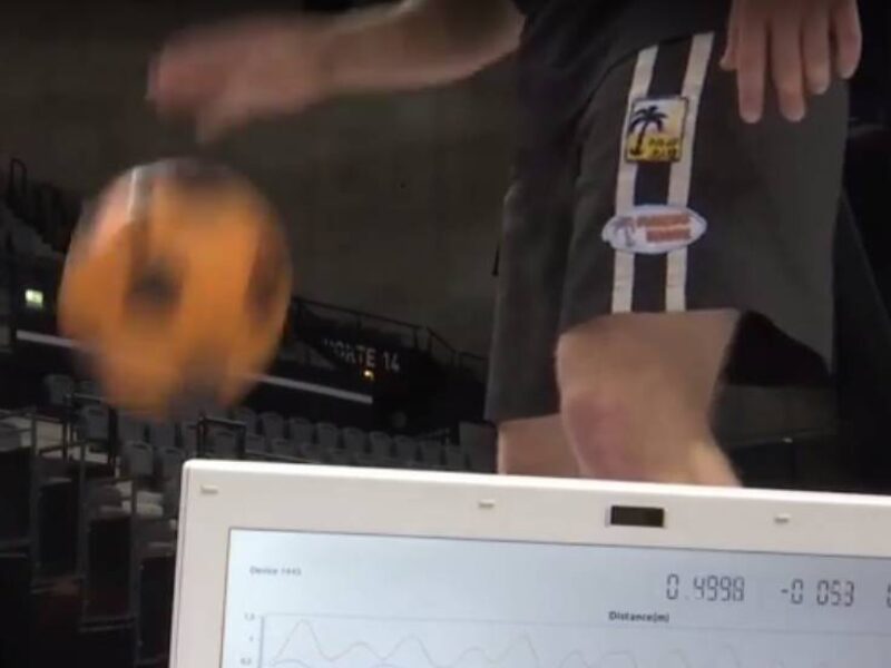 Real-time tracking of athletes in real-time using IR-UWB