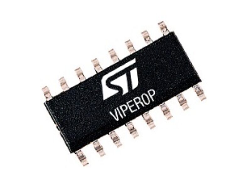 Off-line converter IC overcomes vampire power problems in lighting