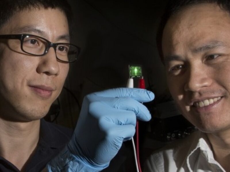 Organometal halide perovskites create cheaper, high performing LEDs