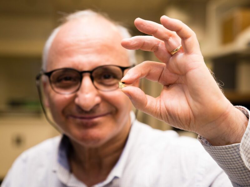 Smart chip monitors health and safety your battery