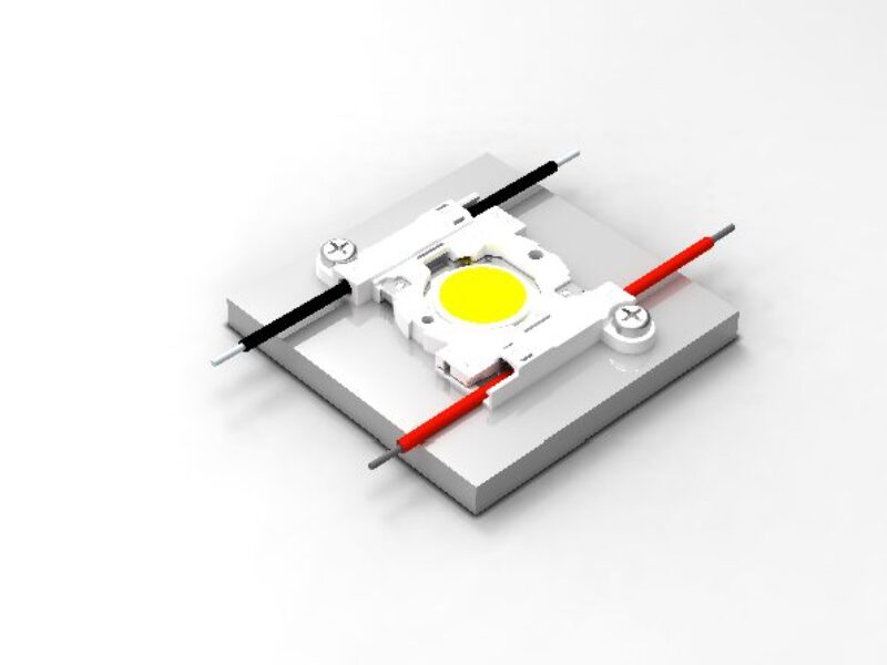 Solderless LED socket for Nichia LEDs eases installation