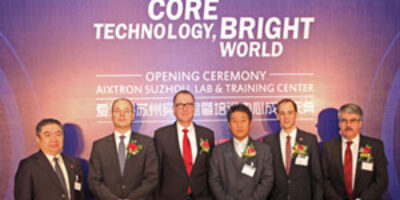 Aixtron opens training and demo laboratory for LED production in Suzhou