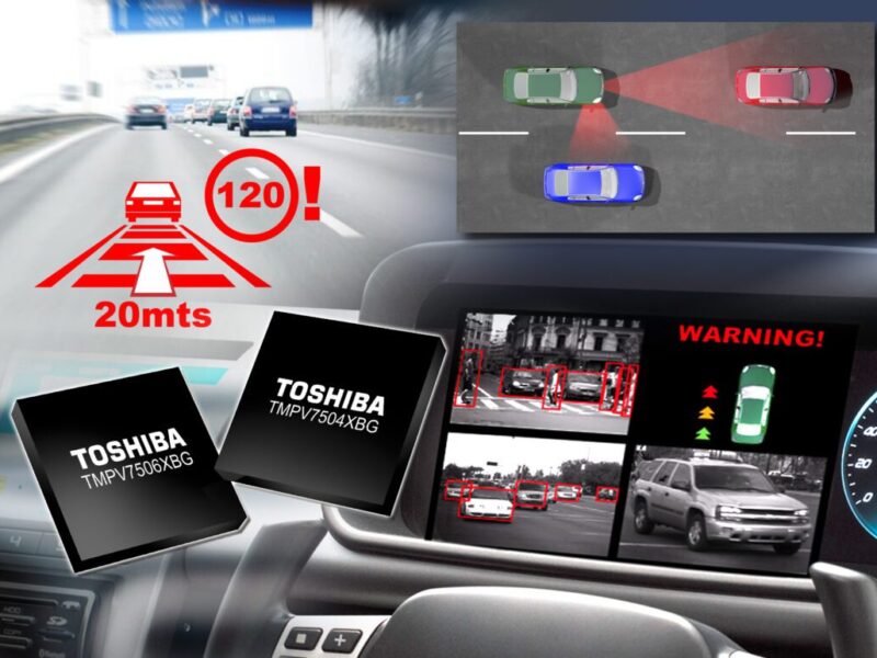 Toshiba expands family of image recognition processors for advanced driver assistance systems