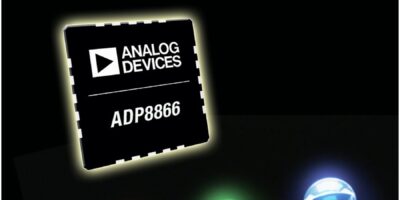 Programmable LED driver enables independent control of nine LED sinks