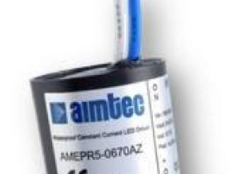 Compact cylindrical LED drivers simplify retrofitting of traditional lamps