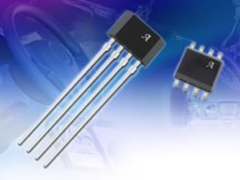 Dual-channel Hall effect direction detection sensor offers high sensitivity