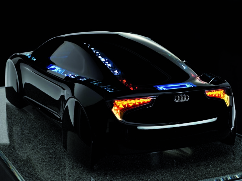 Audi experiments with OLED exterior lighting