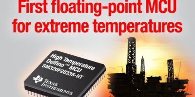 Premier microcontrôleur  virgule flottante résistant à des températures extrêmes