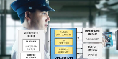 Circuit intégré compact de récolte et gestion d&rsquo;énergie