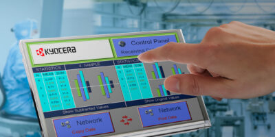 Ecran LCD WGA 7&Prime; haute luminosité, faible consommation