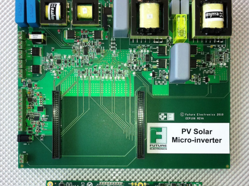 Carte de conception de référence micro-onduleur efficace et fiable