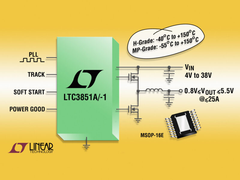 Contrôleur DC/DC abaisseur, à large gamme de tensions d&rsquo;entrée