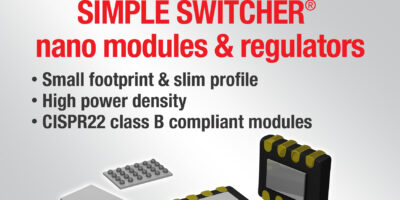 Nano-modules et nano-régulateurs Simple Switcher