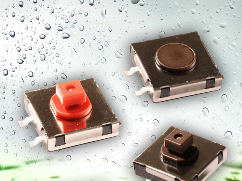 Commutateurs tactiles certifiés IP67