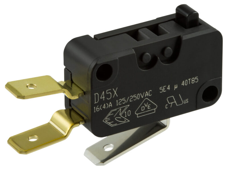 Microrupteurs  avec retardateurs de flammes sans halogène