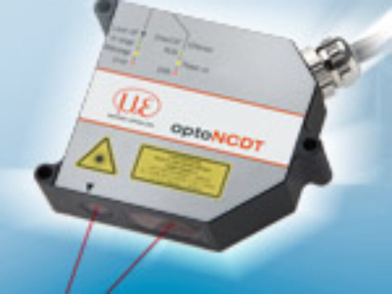 Capteur de déplacement à triangulation laser pour mesurer la distance