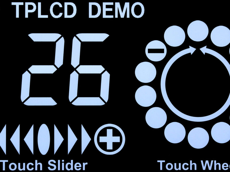 Ecran LCD Pure Black doté d’une dalle tactile