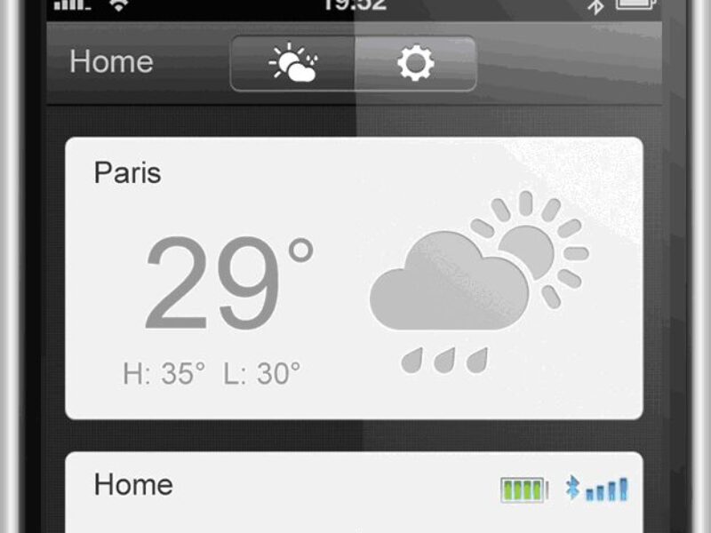 Station météo « maison connectée »