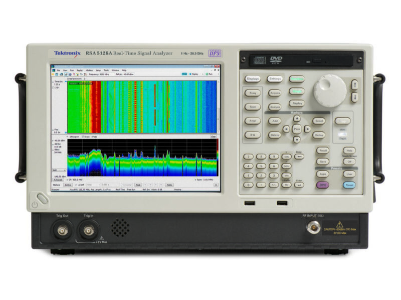 Analyseurs de spectre temps réel à bande passante étendue