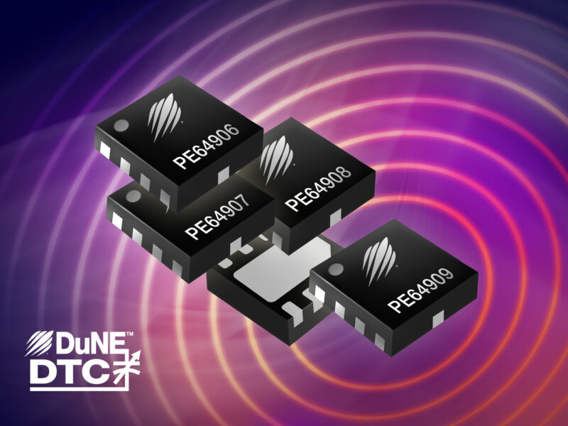 Condensateurs RF numériques à réglage intégré