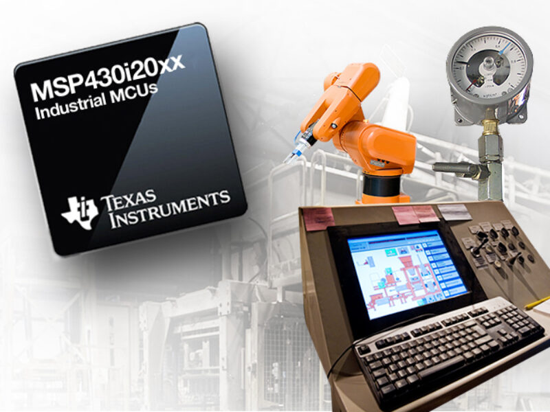 Microcontrôleurs industriels à section analogique intelligente intégrée