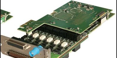 PCI Express boards for Labcar testing system