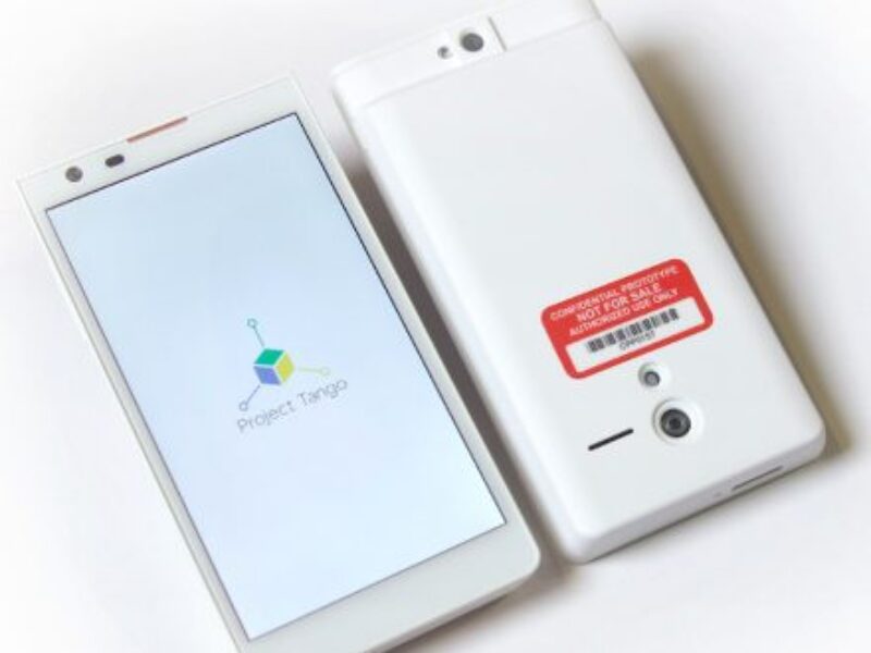 Google prototypes depth-sensing mobile phone