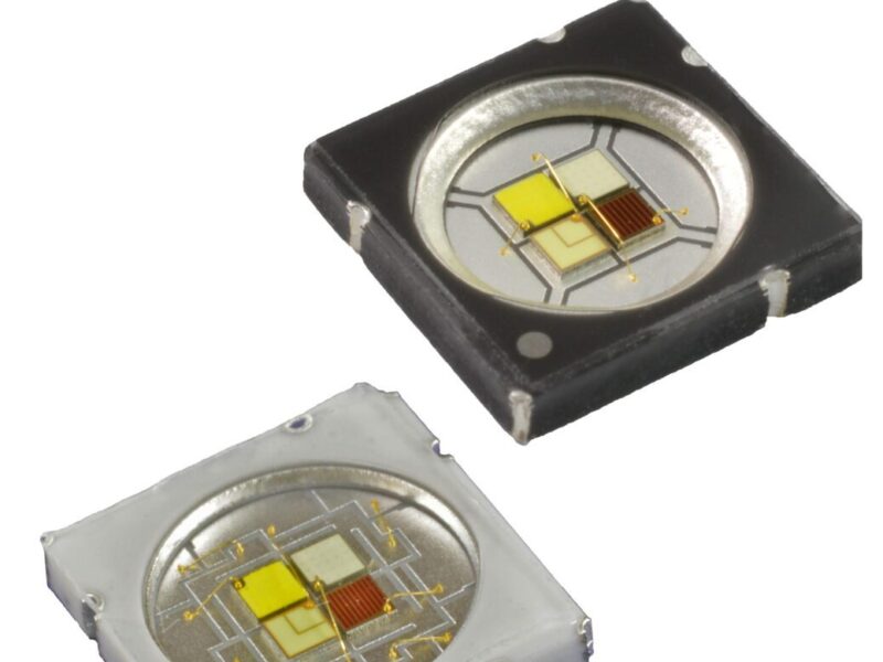 RGBW LED emitters targets narrow-beam stage lighting