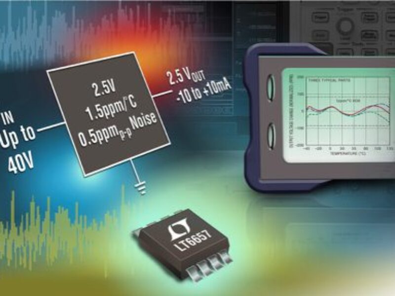 Lowest drift claimed for bandgap voltage reference