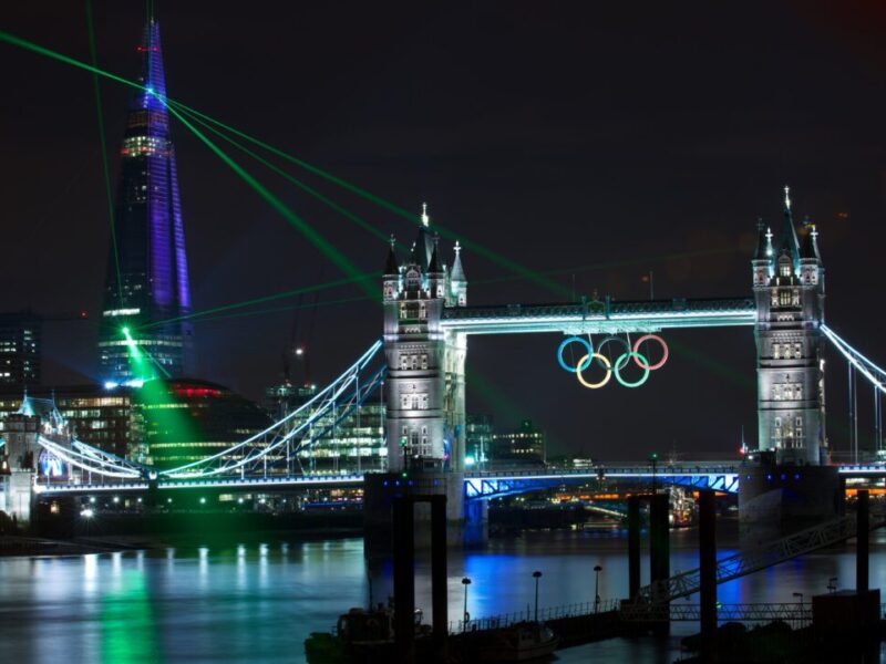 GE lights up the Olympics in London